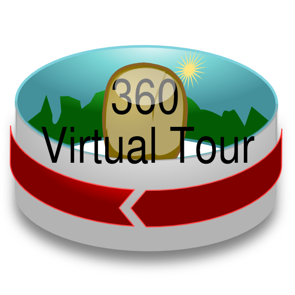 600x600 Virtual Tour 360 Clip Art