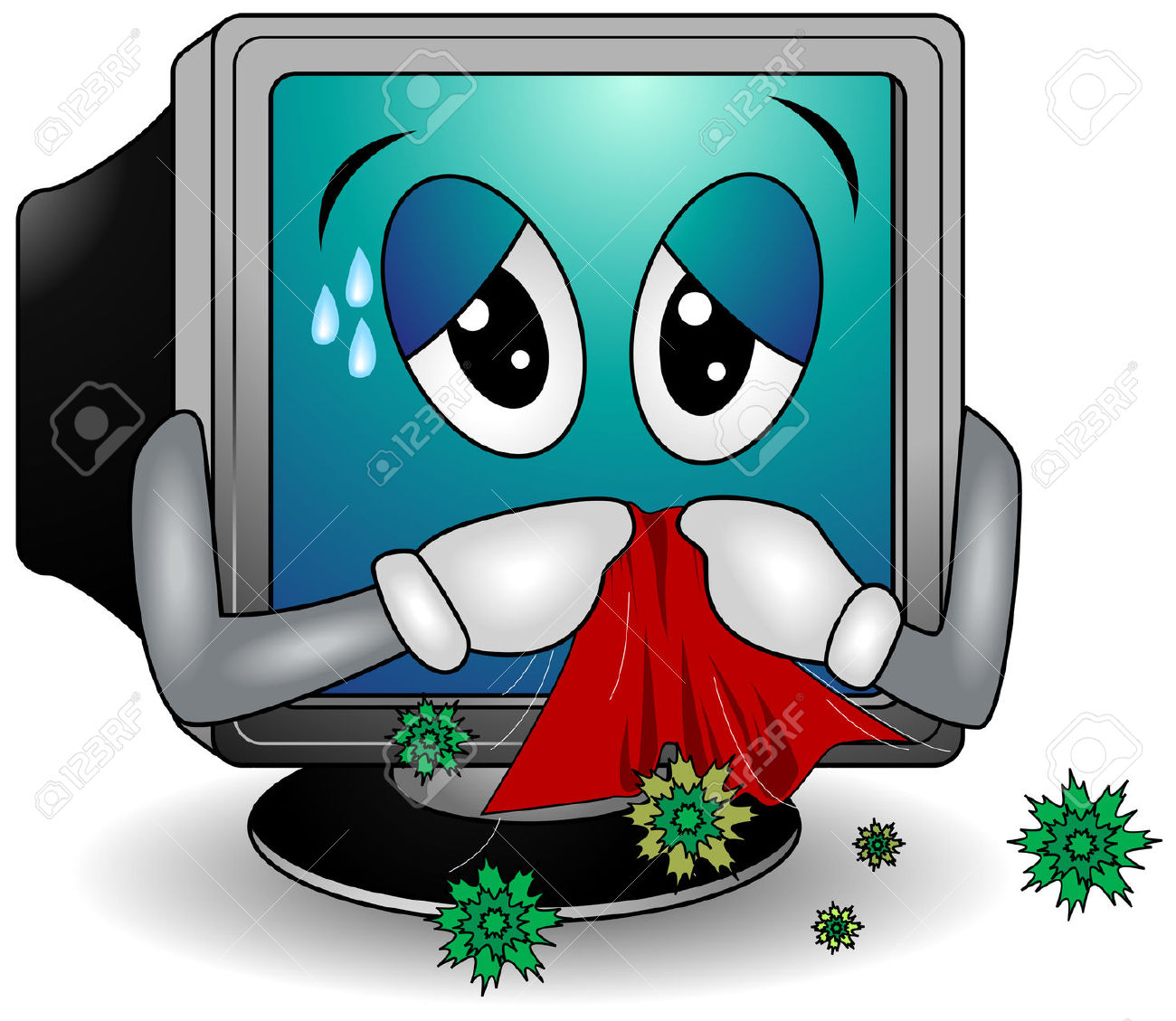 1300x1129 Computer Virus Clip Art Clipart