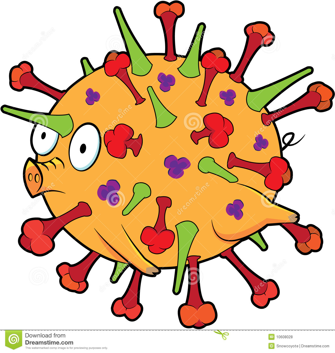 1300x1368 Flu Virus Clipart