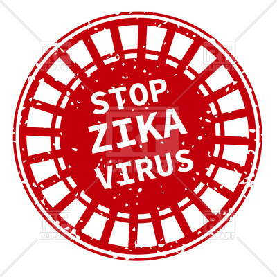 400x400 Stop Zika Virus Stamp Royalty Free Vector Clip Art Image