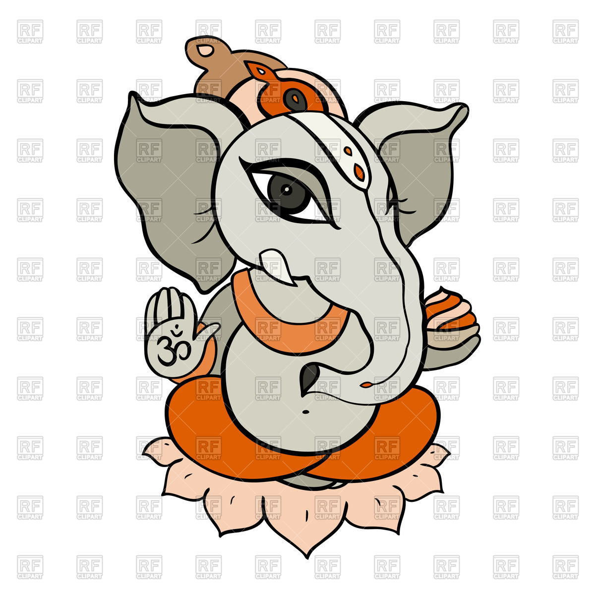 1200x1200 Cartoon Hindu God