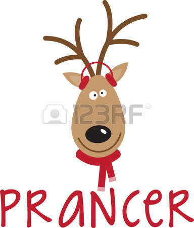 384x450 Prancer Clipart