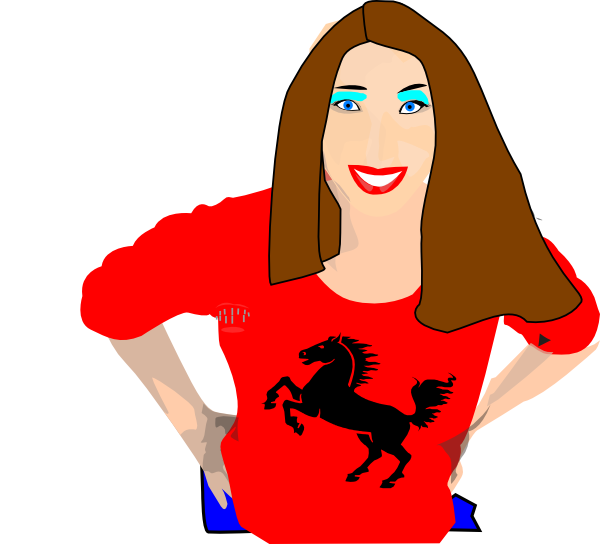 600x544 Cool Person Clip Art