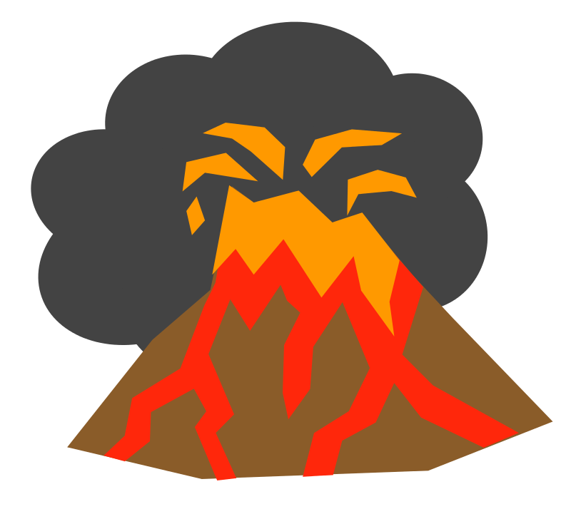 Volcano Eruption Clipart at GetDrawings | Free download