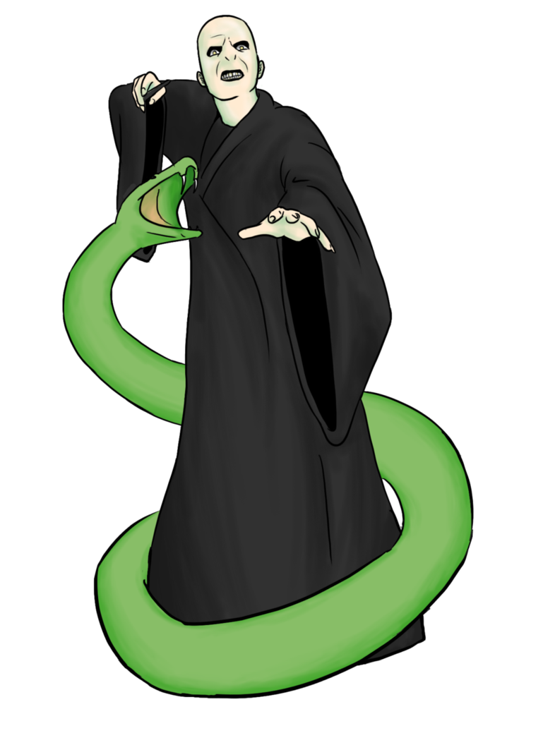 769x1039 Collab Voldemort And Nagini By Yuett