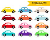 170x135 Items Similar To Retro Vw Beetle Clip Art Volkswagen Bug Cars