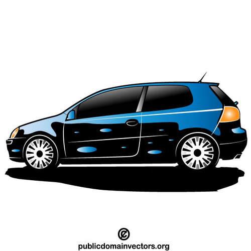500x500 Passenger Car Vector Clip Art Public Domain Vectors