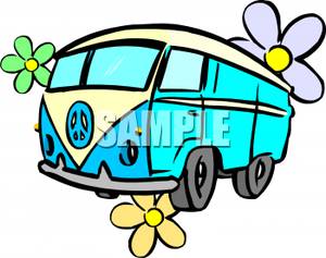 300x237 Classic Volkswagen Hippie Van