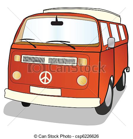 450x470 Clip Art Vw Campervan Clipart