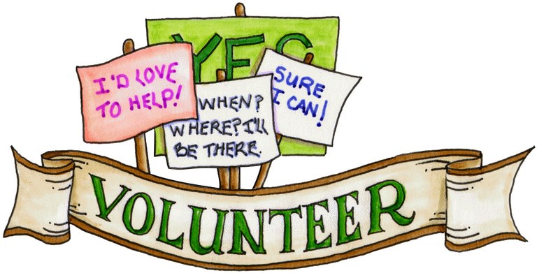 768x391 Volunteer Clipart Blanco Library