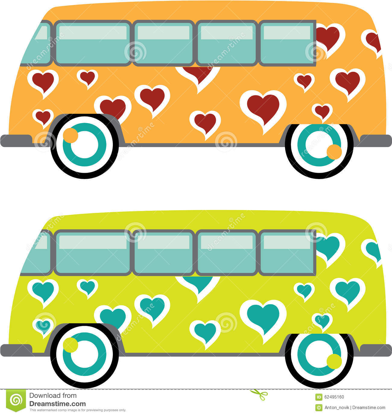 1300x1380 Hippies Clipart Hippie Van