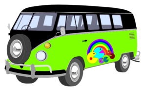 297x186 Pacman Camper Van Clip Art