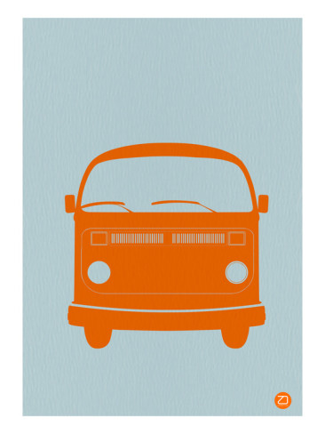 366x488 Simple Vw Bus Art