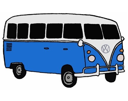 Vw Bus Clipart at GetDrawings | Free download