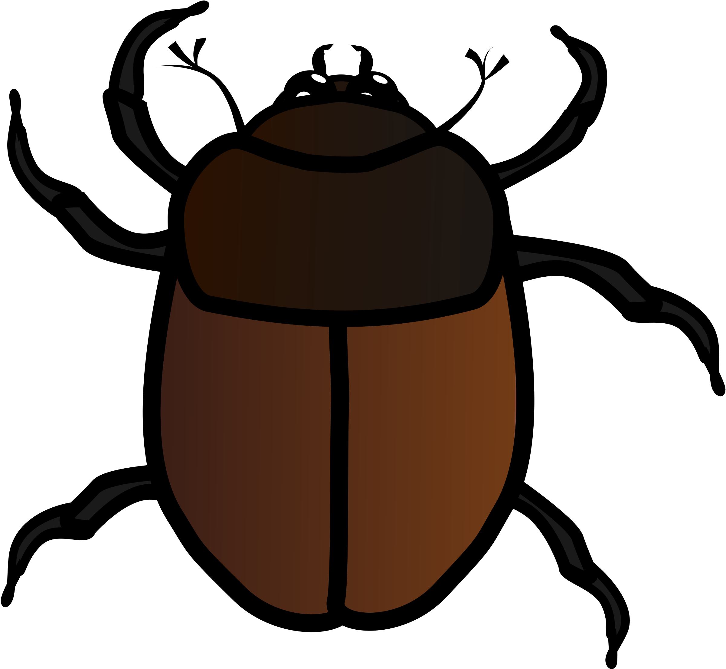 2400x2210 Clip Art Beetle Clip Art
