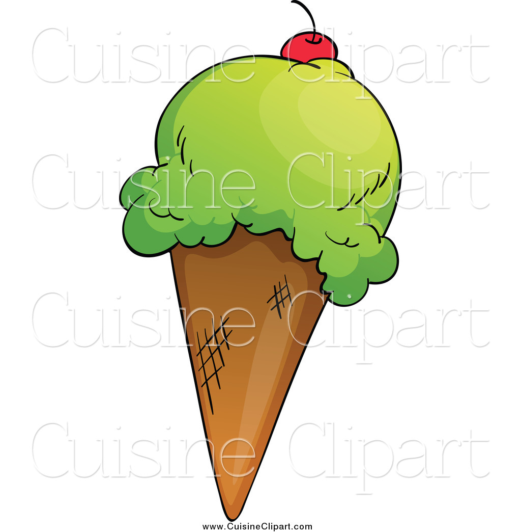 1024x1044 Cuisine Clipart Of Waffle Cone With Pistachio Ice Creamnd