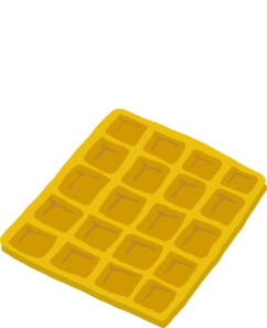 242x297 Waffle Clip Art
