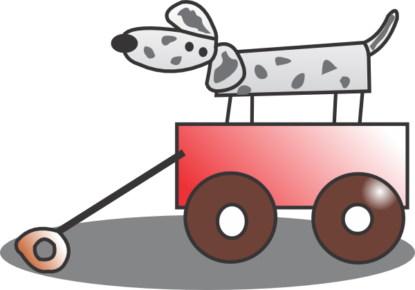 600x419 Toy Wagon Clip Art Clipart Panda