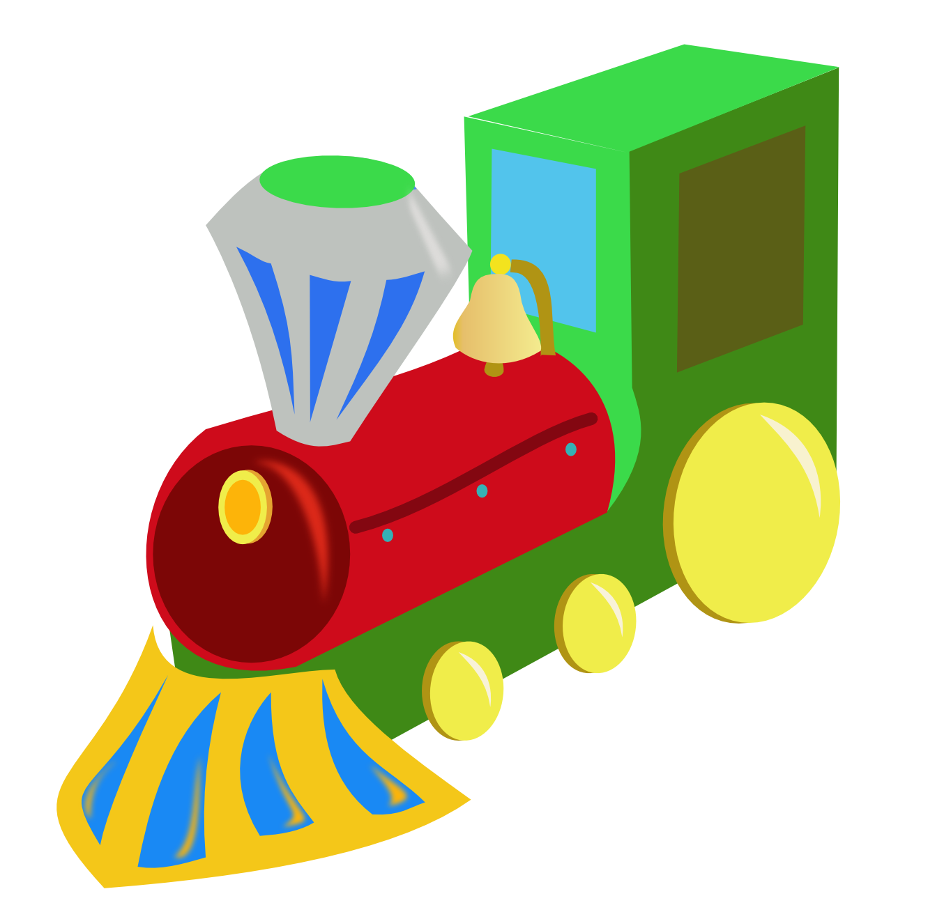 1331x1319 Toy Train Clipart