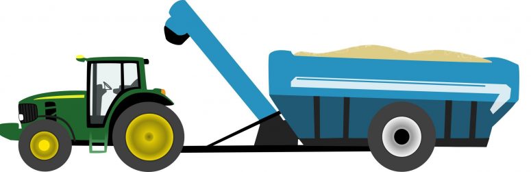 775x251 Tractor And Wagon Clipart