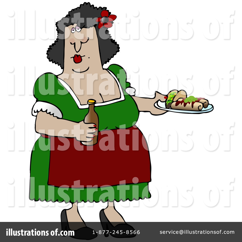 1024x1024 Waitress Clipart