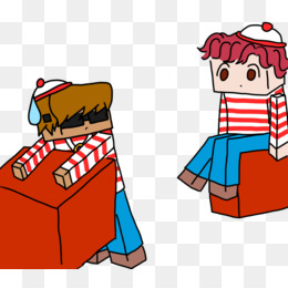 260x260 Where's Wally Couple Costume Book Game