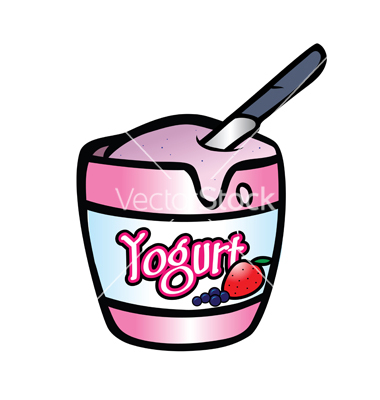 380x400 Yogurt Clip Art Free