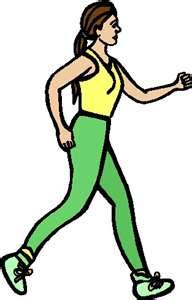 192x300 Female Walking Clip Art Clipart Panda