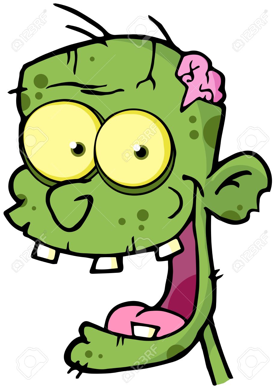 918x1300 Dead Clipart Zombie Face