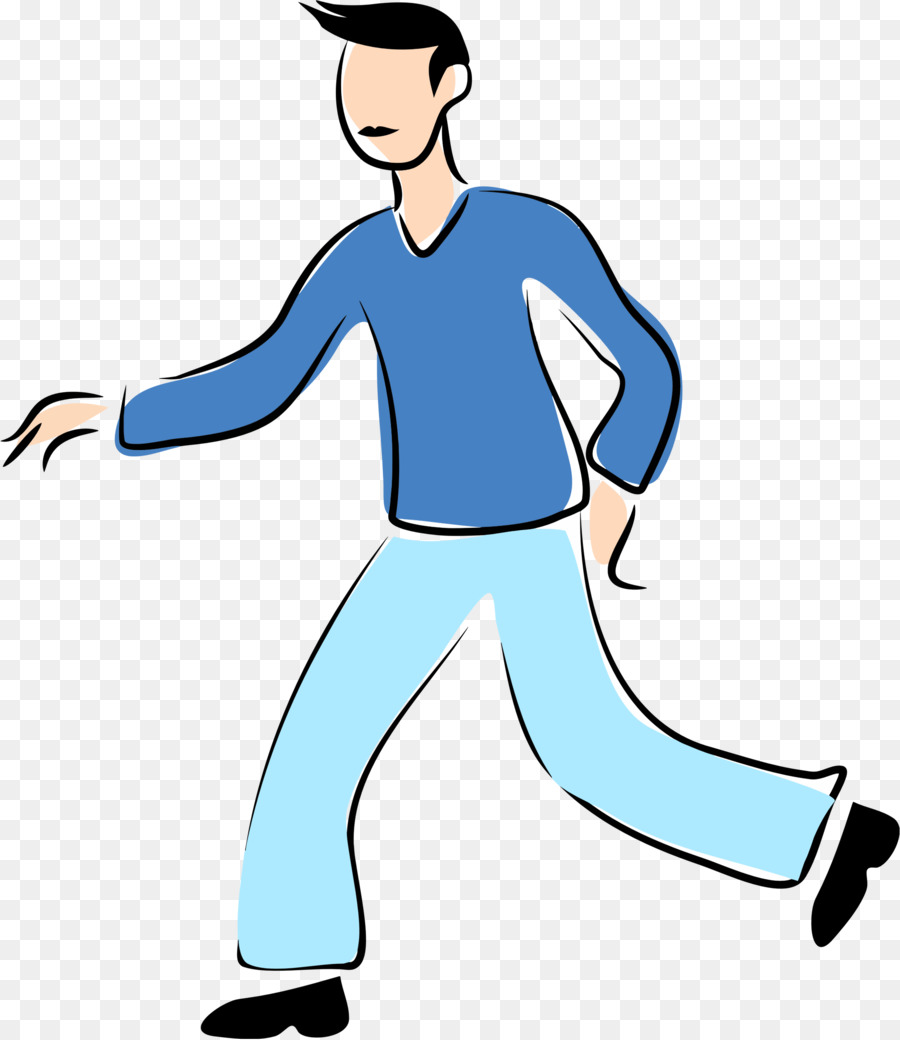 900x1040 Walking Man Clip Art