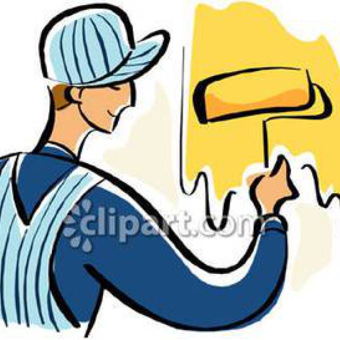 680x680 Paint Roller Clip Art Clipart Panda Free Clipart Images, Painting