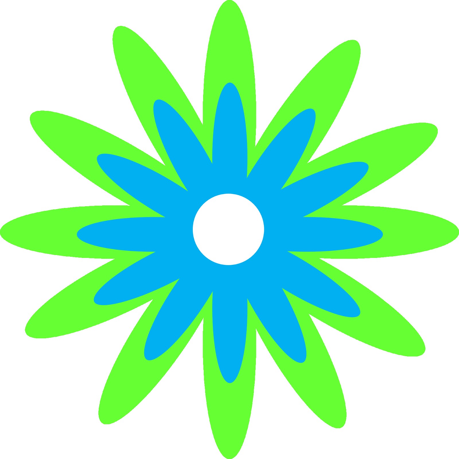 1600x1598 Clip Art Flower Wall Clipart Inside Images