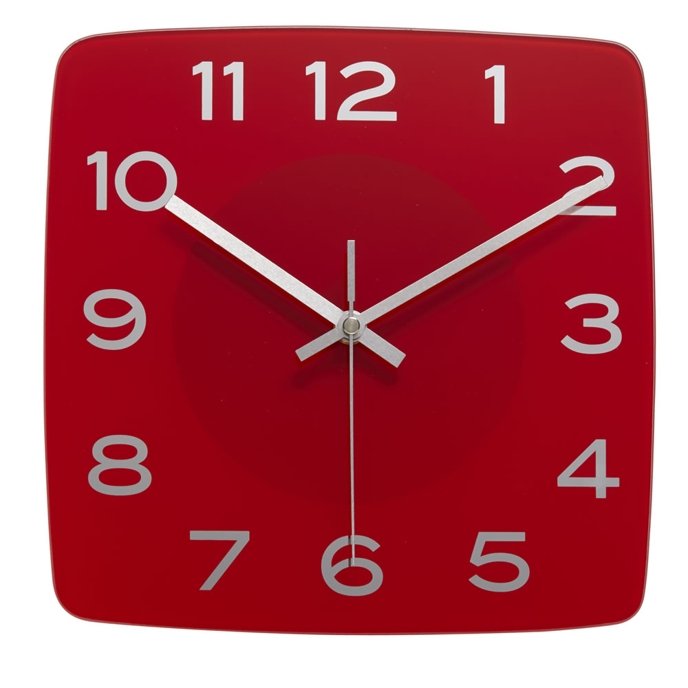 1000x1000 Square Wall Clock Clipart