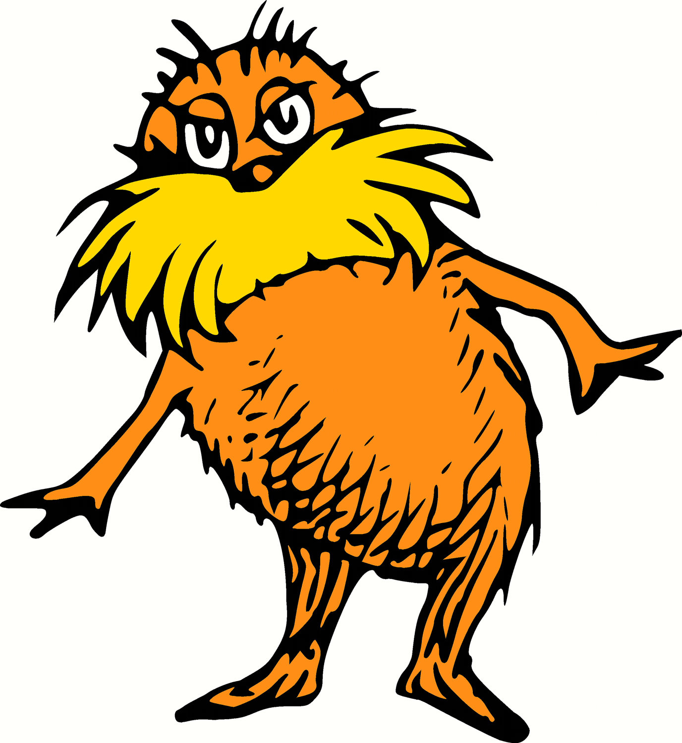 1376x1500 The Lorax Clipart Image Group
