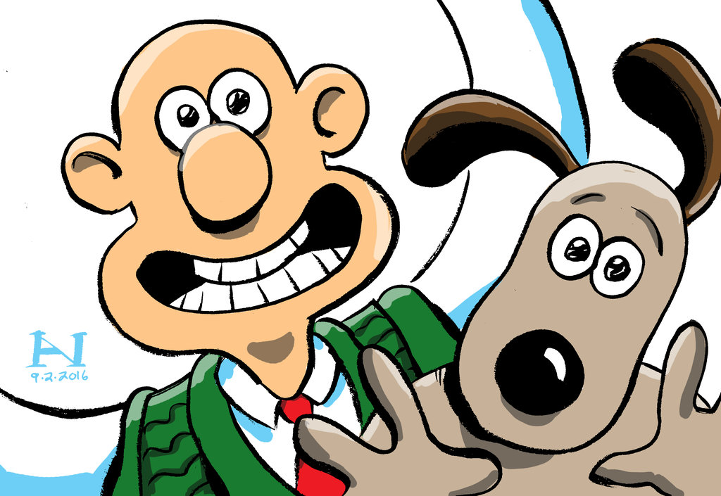 1024x705 Wallace And Gromit By Ianjmiller