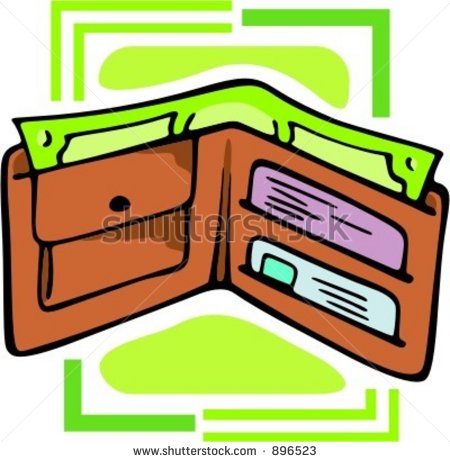 450x462 Wallet Clip Art Clipart