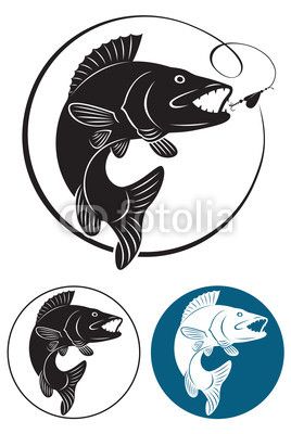 268x400 Walleye Silhouette