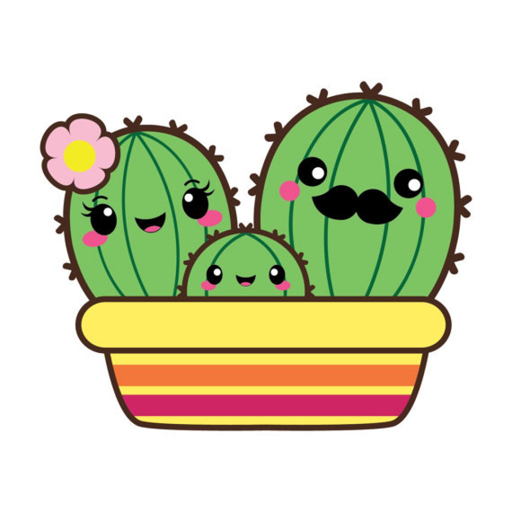 1024x1024 Cactus Clipart Kawaii Clip Art Valentine Download Wallpaper 1024