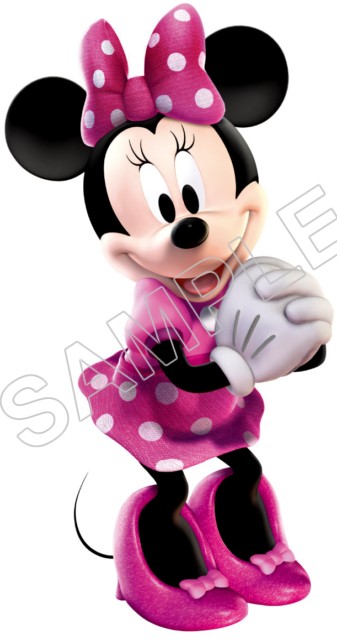 337x640 Minnie Mouse T Shirt Iron On Transfer Decal