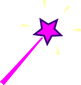 282x297 Purple Wand Pic Clip Art