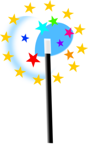 180x295 Small Magic Wand Clip Art