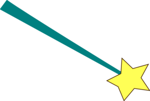 299x201 Star Wand Clip Art