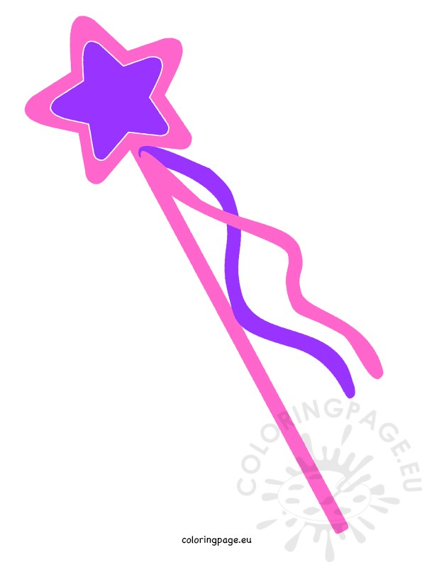 595x793 Wand Clip Art Magic Star Fairy Wand Clipart Coloring Page School