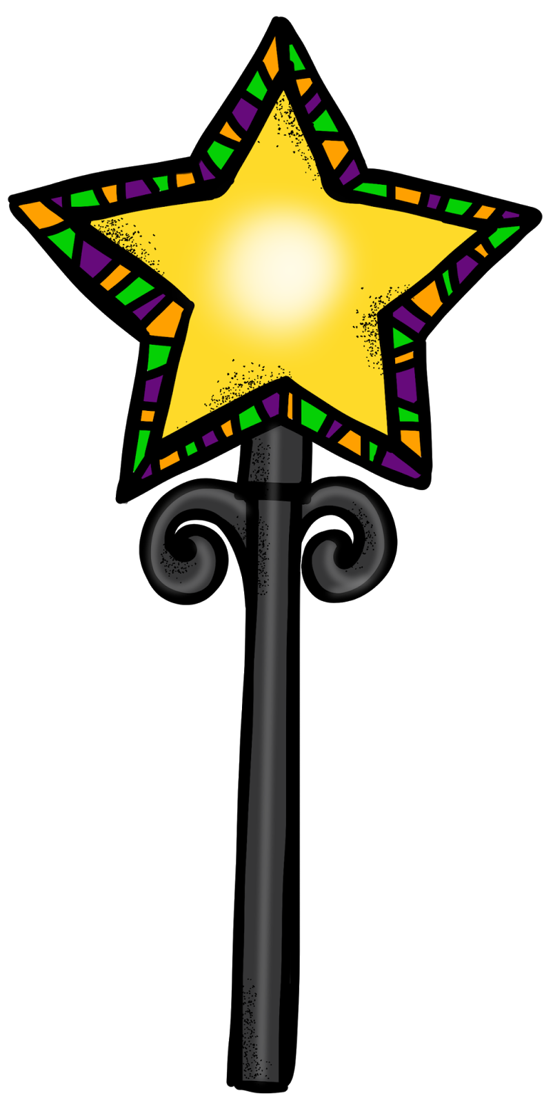 802x1600 Candy Contest Update And Witch's Wand Clipart Freebies