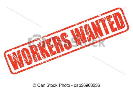 450x298 Workers Wanted Red Stamp Text On White Vectors