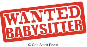300x163 Babysitter Clipart