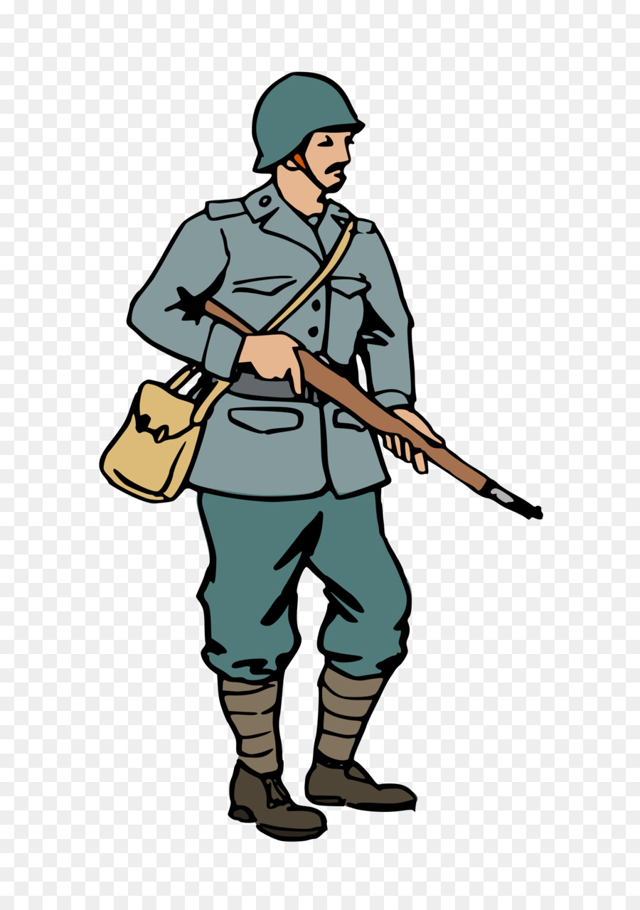 900x1280 Second World War Soldier Clip Art