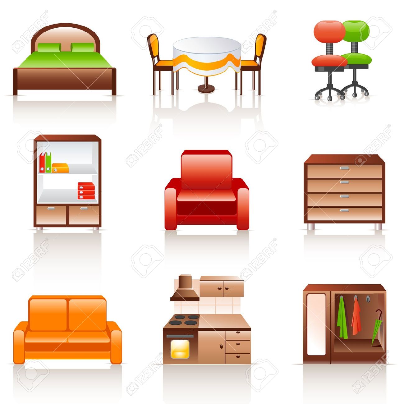 1300x1300 Bed Clipart Cupboard