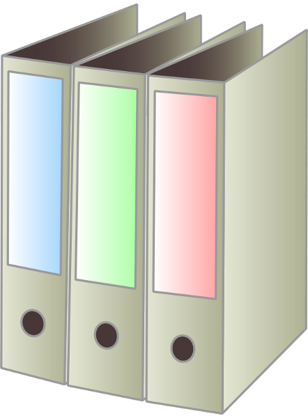 442x600 Binders 3 Clipart Clip Art Free Bulletin Boards Doors School