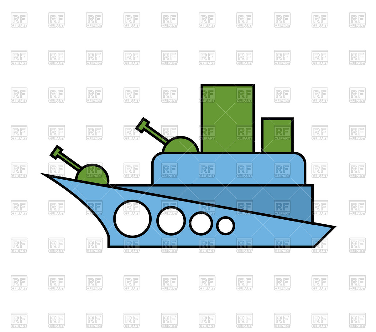 1200x1061 Cartoon Warship